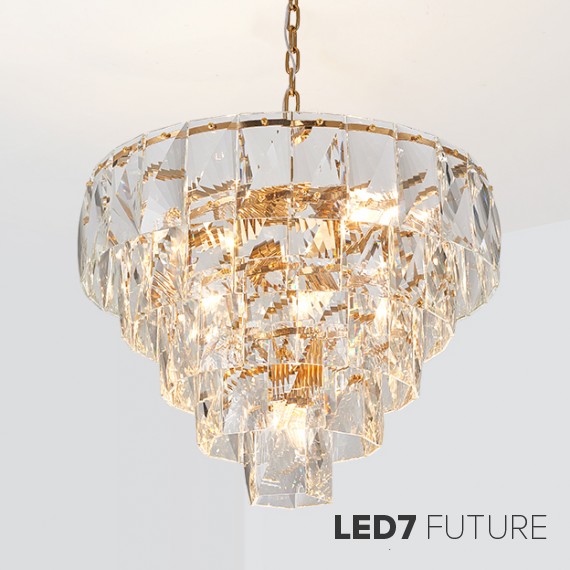 Loft Industry Modern - Tile V2 Chandelier